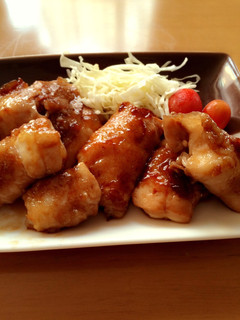 ヘルシー♪けどお腹いっぱい肉巻豆腐-レシピのメイン写真