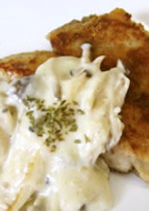 カレイのムニエル～ホワイトソースがけ～-レシピのメイン写真
