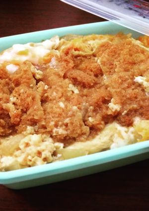お惣菜＋自家製めんつゆ＝簡単カツ丼♡-レシピのメイン写真