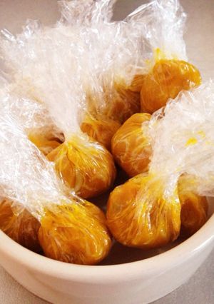 離乳食(手づかみ)☆かぼちゃしらす団子-レシピのメイン写真
