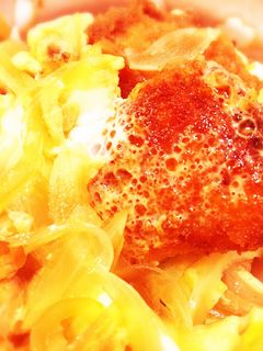 チキンカツ リメイク☆カツとじ-レシピのメイン写真