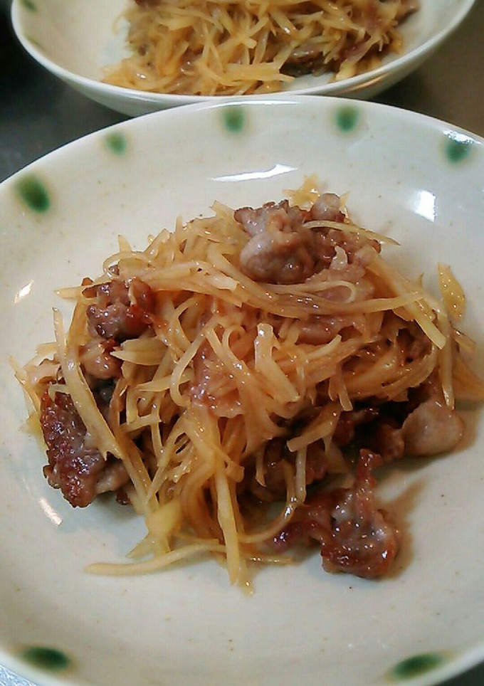 豚じゃが中華炒め風-レシピのメイン写真