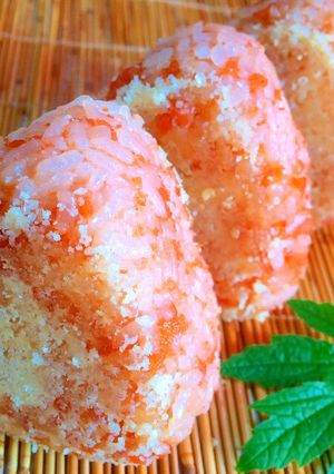 鮭フレークの粉チーズ焼きおにぎり♩-レシピのメイン写真