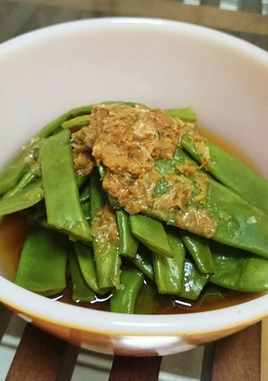モロッコインゲンと鰹節の煮物-レシピのメイン写真