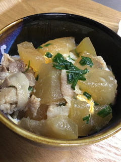 リメイク・豚肉と冬瓜の卵丼-レシピのメイン写真