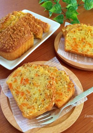 簡単キャロットケーキ♡人参紅茶パウンド✨-レシピのメイン写真