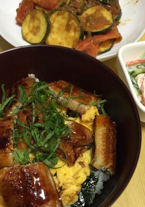丑の日にうなたま丼！-レシピのメイン写真