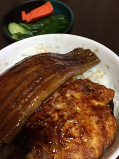 夏バテとお財布に優しい〜ハーフうな丼-レシピのメイン写真