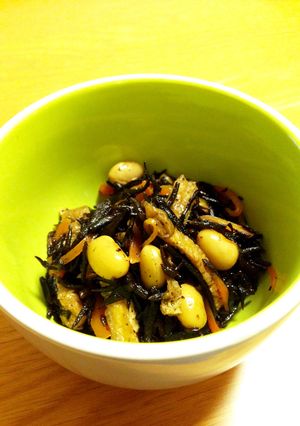 簡単ひじきの煮物-レシピのメイン写真