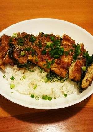 なんちゃって♪うなぎ風蒲焼き丼-レシピのメイン写真