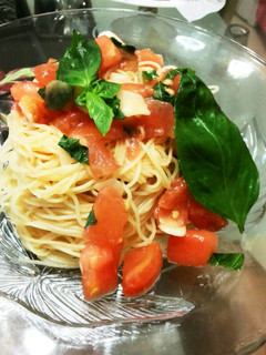 簡単!夏はやっぱり冷製パスタ!-レシピのメイン写真