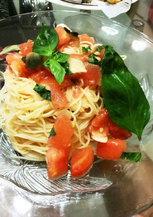 簡単！夏はやっぱり冷製パスタ！-レシピのメイン写真