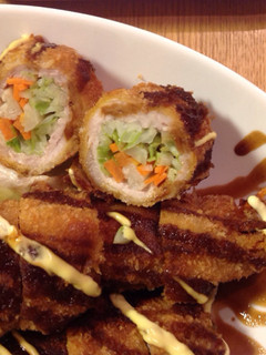 豚肉野菜巻きカツ-レシピのメイン写真