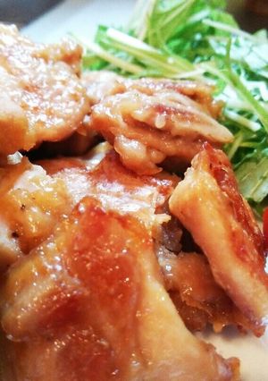 ＊油なし！揚げずにヘルシー！鶏の唐揚げ＊-レシピのメイン写真
