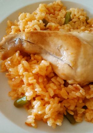 ウサギご飯(アロス・コン・コネホ)-レシピのメイン写真