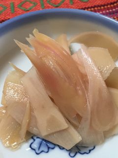 新生姜の甘酢漬け-レシピのメイン写真