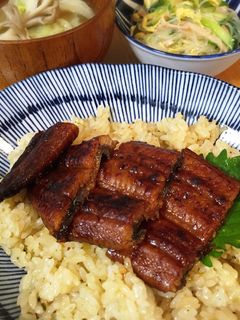 鰻丼用の美味しいごはん♡-レシピのメイン写真