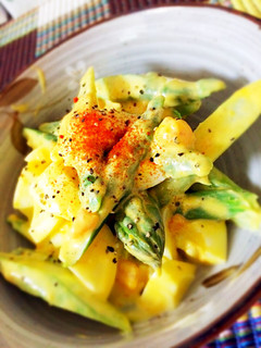 アスパラと卵の明太マヨサラダ-レシピのメイン写真