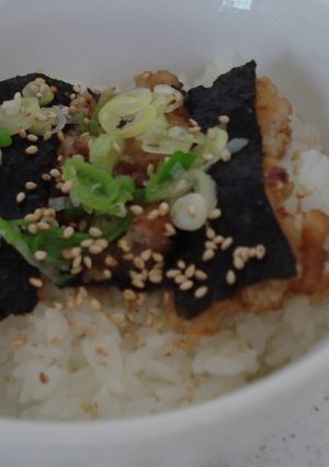 レンコンで蒲焼丼-レシピのメイン写真