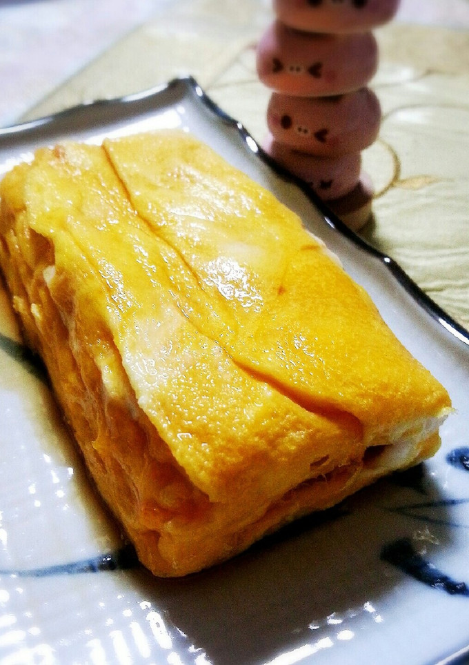 蒲焼きのタレで☆半熟厚焼き玉子-レシピのメイン写真