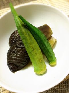 ナスとオクラの煮浸し-レシピのメイン写真
