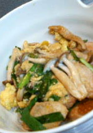 ふんわり卵の焼き鳥丼-レシピのメイン写真