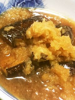 茄子のみぞれ煮-レシピのメイン写真