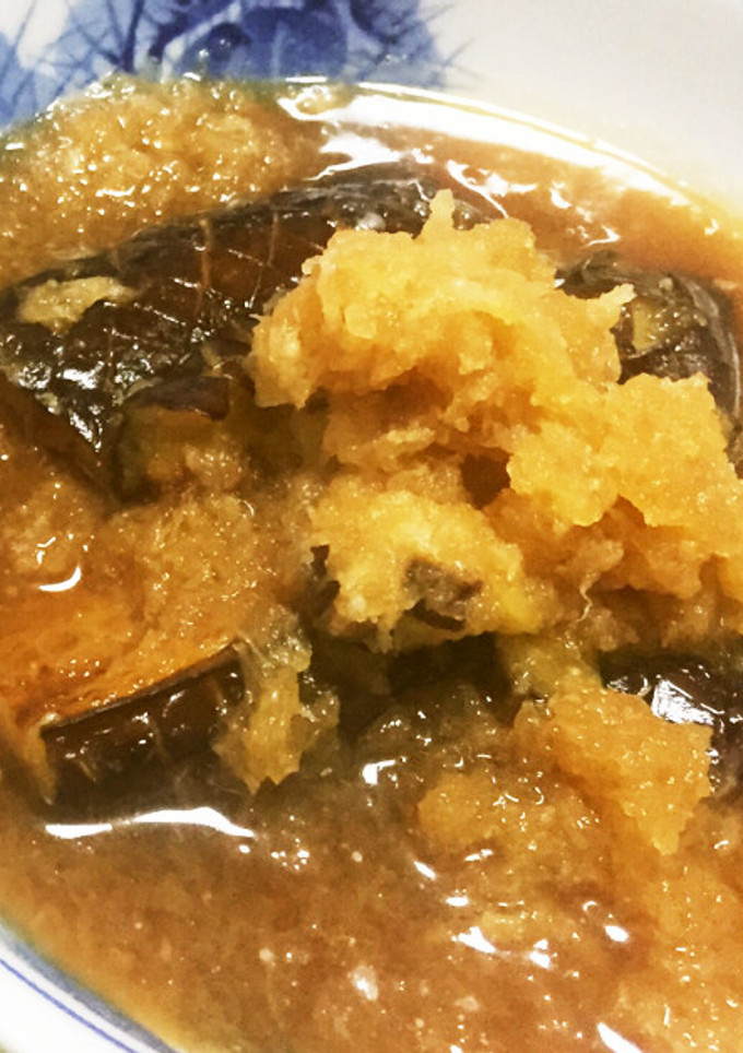 茄子のみぞれ煮-レシピのメイン写真