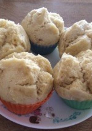 簡単♪バナナとココナッツオイルの蒸しパン-レシピのメイン写真