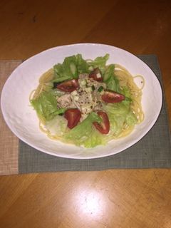 ハニーマスタード冷しゃぶパスタ-レシピのメイン写真