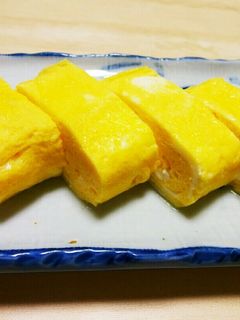 朝食やお弁当に!ふわふわミルク卵焼き-レシピのメイン写真