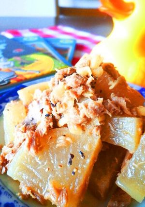 ツナと大根の煮物-レシピのメイン写真