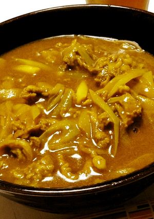 基本のカレー南蛮蕎麦-レシピのメイン写真