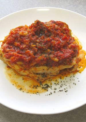 【簡単】鶏肉のトマト煮込み♪-レシピのメイン写真