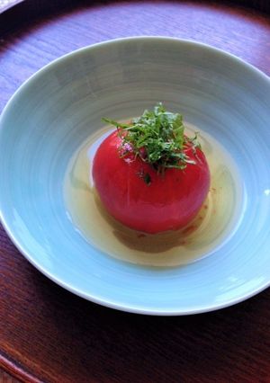 トマトのおひたし-レシピのメイン写真