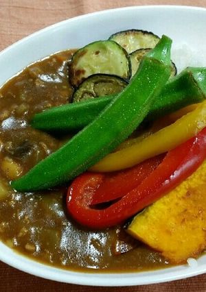 時短☆簡単☆たっぷり夏野菜カレー-レシピのメイン写真