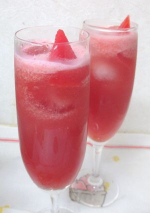 夏に爽やか～スイカジュース-レシピのメイン写真