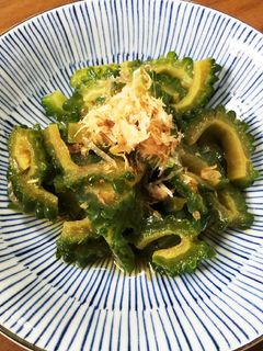 ゴーヤの簡単 麺つゆのおひたし-レシピのメイン写真