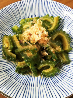 ゴーヤの簡単 麺つゆのおひたし-レシピのメイン写真