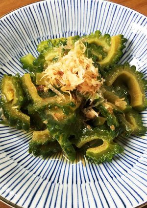 ゴーヤの簡単 麺つゆのおひたし-レシピのメイン写真
