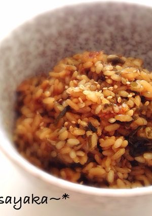 シーチキンとふじっ子の炊き込みご飯-レシピのメイン写真