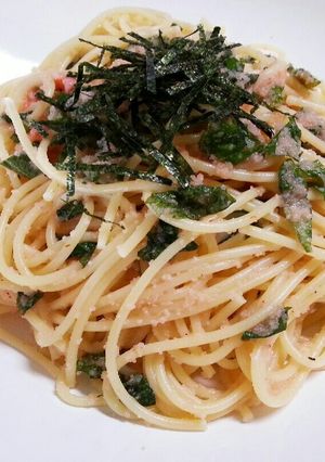 夏の☆明太子と大葉の冷製パスタ☆-レシピのメイン写真