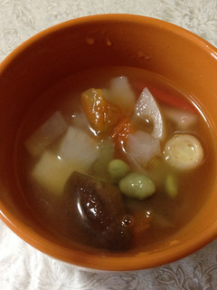野菜を食べるスープ-レシピのメイン写真