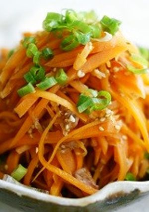 人参のレンジ蒸し-レシピのメイン写真