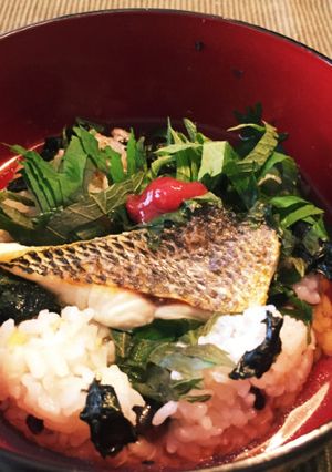 鯛茶漬け-レシピのメイン写真