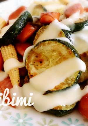 ♦ズッキーニ＆ヤングコーンの炒め物♦-レシピのメイン写真