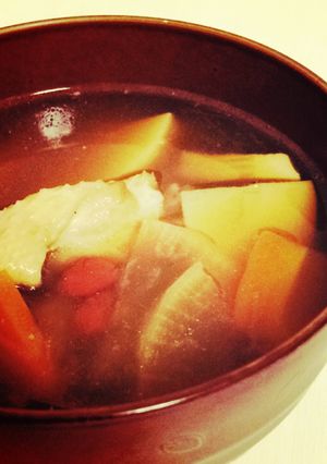 コラーゲンたっぷり♪おもてなしの鶏スープ-レシピのメイン写真