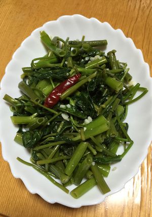 空芯菜をつくってしまおう-レシピのメイン写真