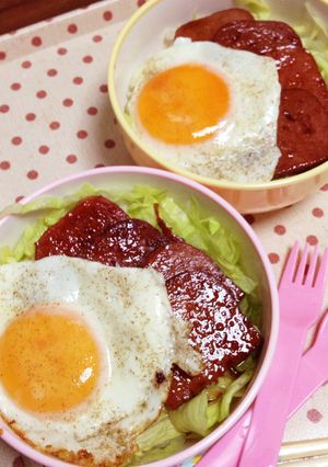 ハワイ☆スパムの甘辛丼＊土用の丑日にも-レシピのメイン写真