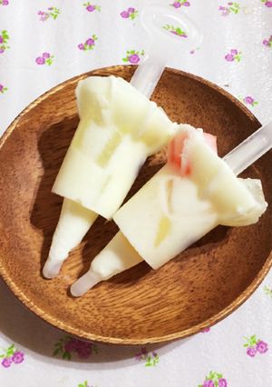 白くまくん風☆アイスバー-レシピのメイン写真